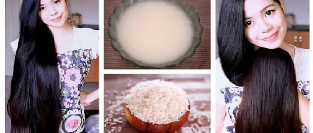 como hacer agua de arroz para el cabello